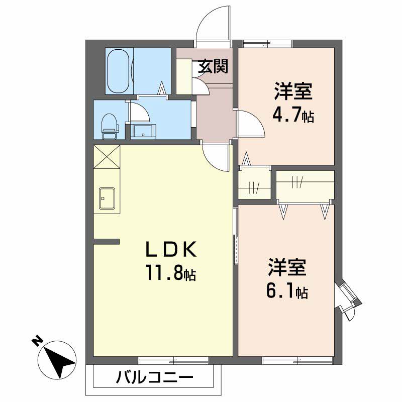 プレメゾーンいとうA201-2