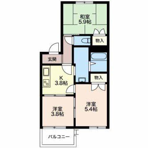メゾン月ヶ丘 0102号-15