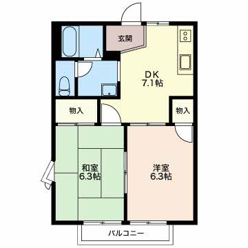 ハイマート美和 A203号-2