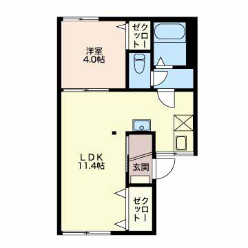 レジデンスミドリ A101号-16
