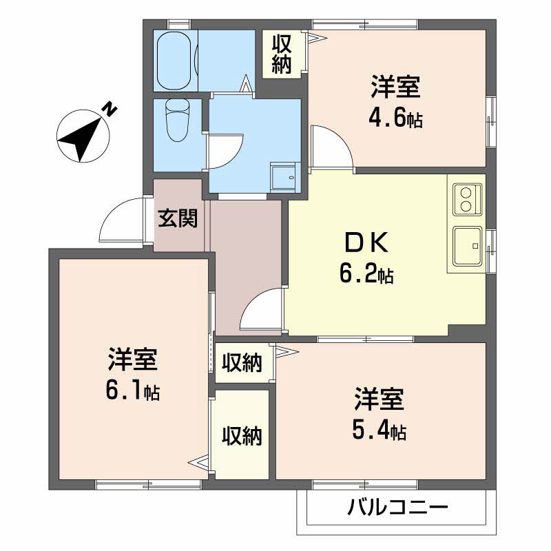 コーポフレグランスB201-2