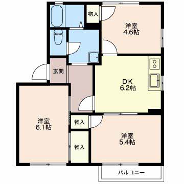 コーポフレグランスC201-2