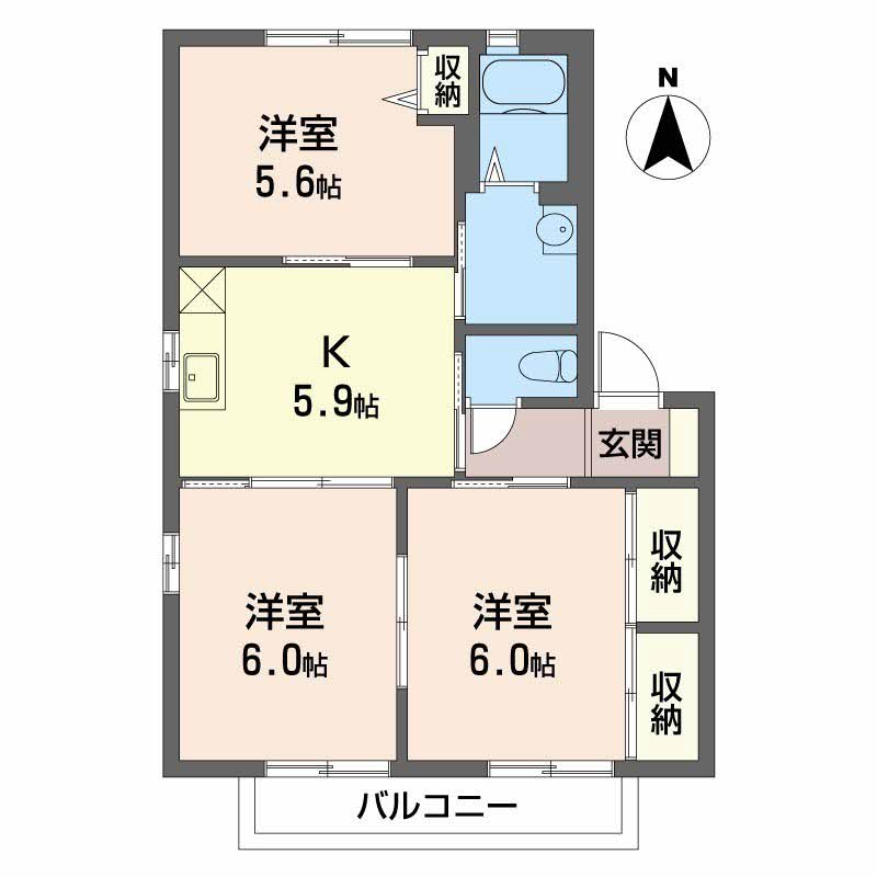 カーサ　アコルデ A202号-16