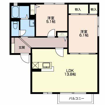 シャーメゾン枇杷B103-2