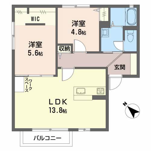 シャーメゾン枇杷B105-2