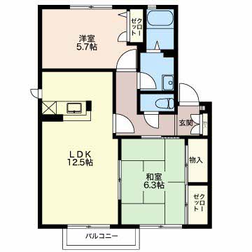 エトワール烏田Ⅱ B202号-16