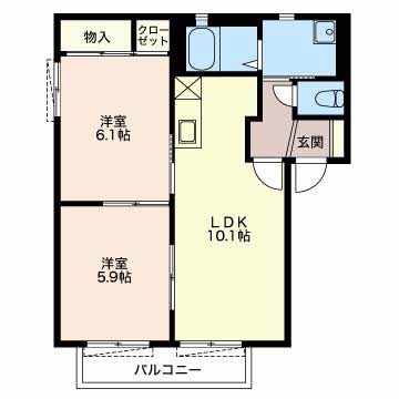メゾン上野A101-2
