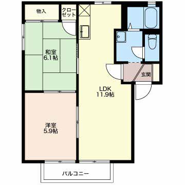 フォーレスチェリーヒルズ５番館0201-2