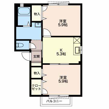 エスポワールＡｎ 0201号-2