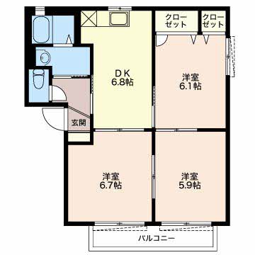 シャンテ西焼津Ａ 0102号-15