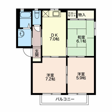 カサグランデ仲道A102-2