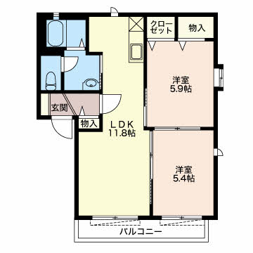 グレイスＮＯＭＵＲＡ A203号-2