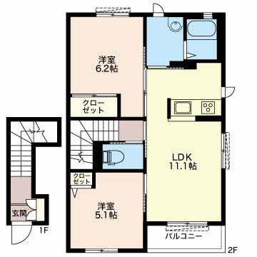 ヴィラ　トガリーゼ B202号-16