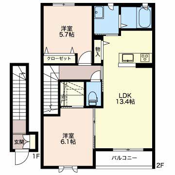 Maison de 松原 0202号-16