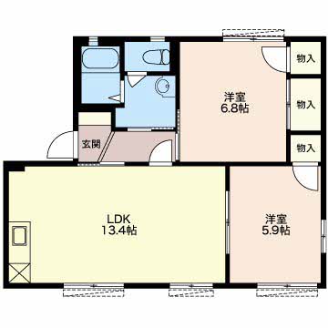 ディアコート中島A101-2