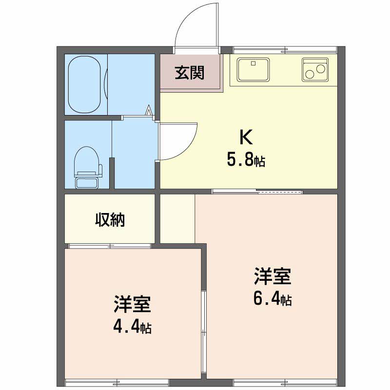 サニーハイツ服部000B-2