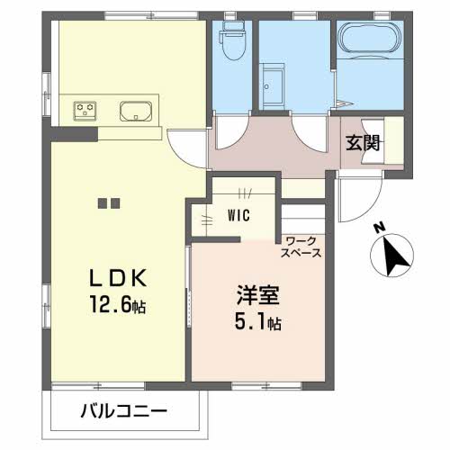 富貴原ハイツ A201号-16