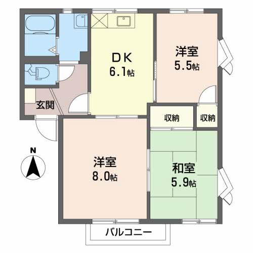 フレグランス五反田パレスA202-2