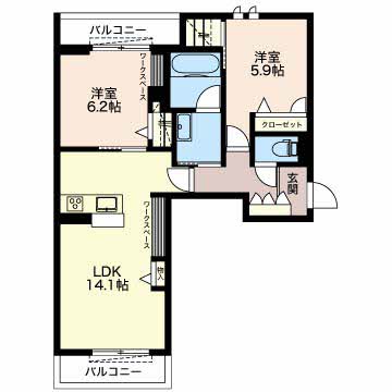 リオリエント鵜沼 0203号-4