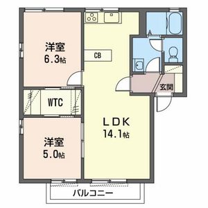 カーサジョイ B201号室