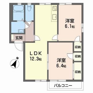 パークヒルズ D102号室