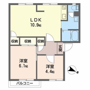 グランシャリオ日永西 A201号室
