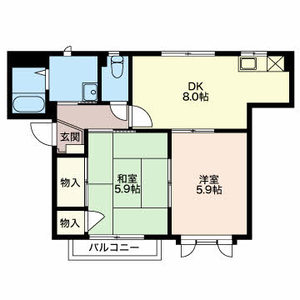 フレグランスシャレム A202号室