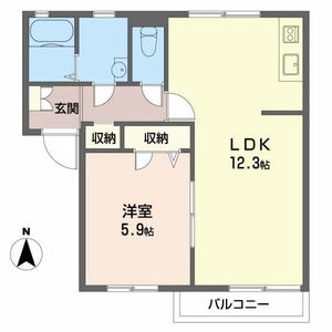 フレグランスＭ A202号室