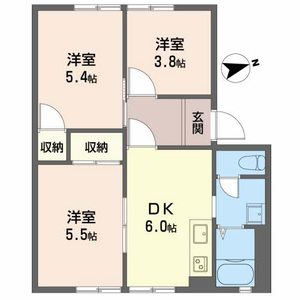 グリーンハイツ菰野 0106号室
