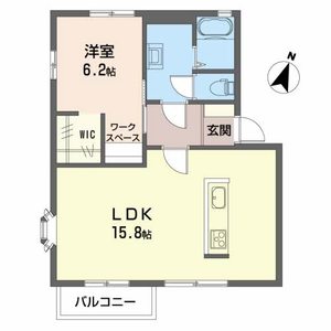 ブライトＱ３ B205号室