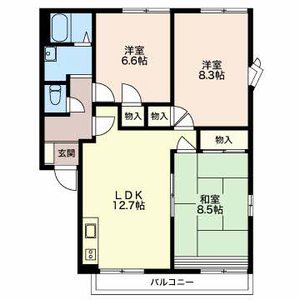 リバーサイド徳重 A201号室