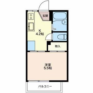 ラポール烏森 A105号室
