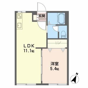 月ケ丘ハイツ 0102号室