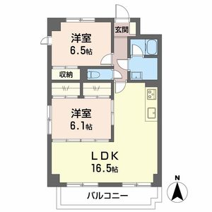 Ｒｉｖｅｒ　Ｆｕｋｕｊｕ 0401号室