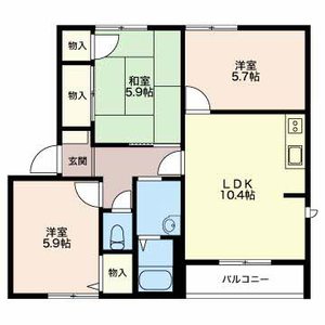 グランシャリオ D201号室