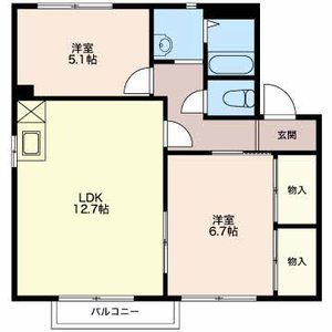 サントゥルドゥソレイユ B205号室