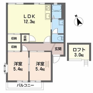 エステート雅Ⅰ 0202号室