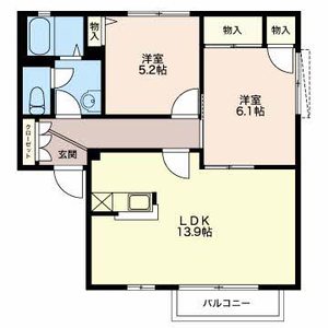 ビレッジ石塚 D202号室