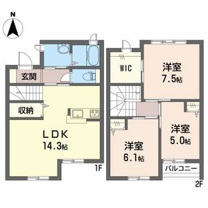 ルクール陽だまり B102号室