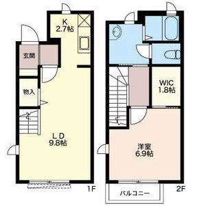 ルクール新西方 A103号室