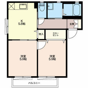 ガーデンクレス野木Ｂ 0101号-16