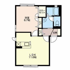 プロムナード南浜田 C101号室