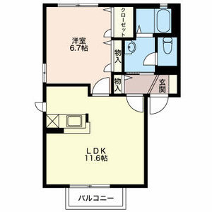 ルミエール本野 A201号室