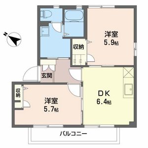 シェル・エリル A201号室