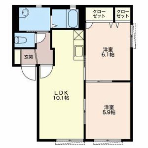 ブレシアスヒルⅡ B101号室