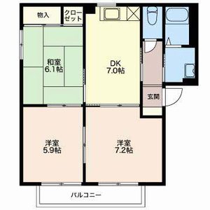バリュージュＮＡＫＡ 0101号室