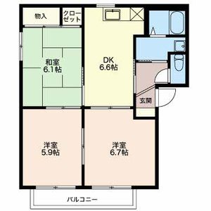 クレールコート B201号-14