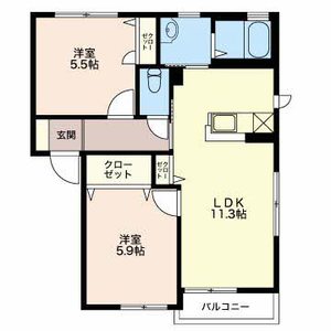 ウエストハイツＥ 0202号室