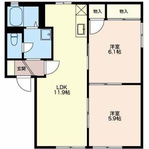 サニーコートⅠ A102号室