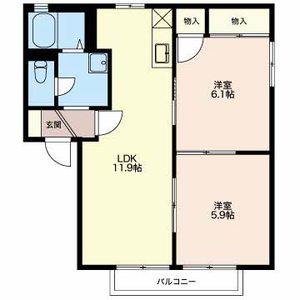 サニーコートⅡ B203号室